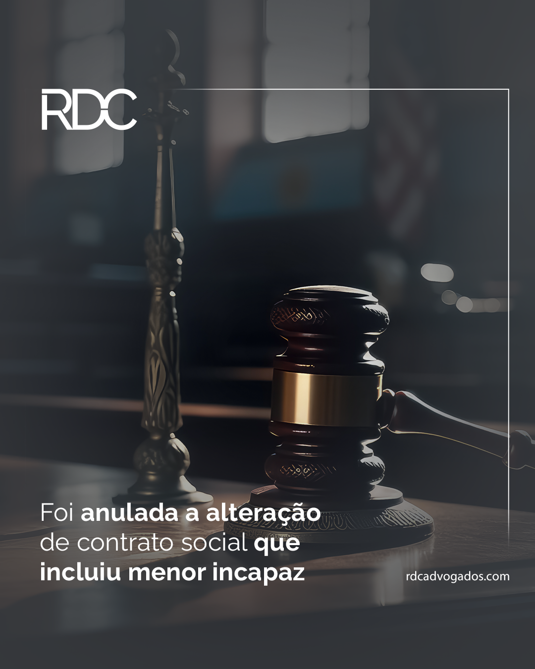 Foi anulada a alteração de contrato social que incluiu menor incapaz