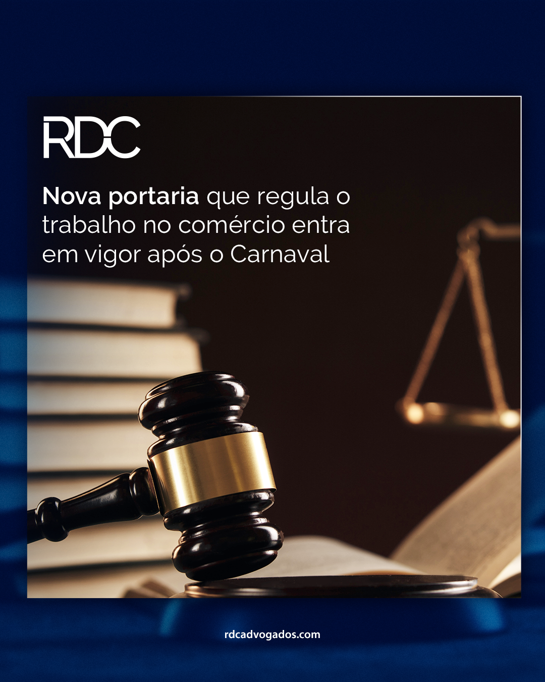 Nova portaria que regula o trabalho no comércio entre em vigor após o Carnaval